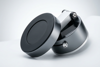 Double-Sided Magnetic Vacuum Phone Holder – Foldable & Retractable Hands-Free Desk, Car, and Travel Mount