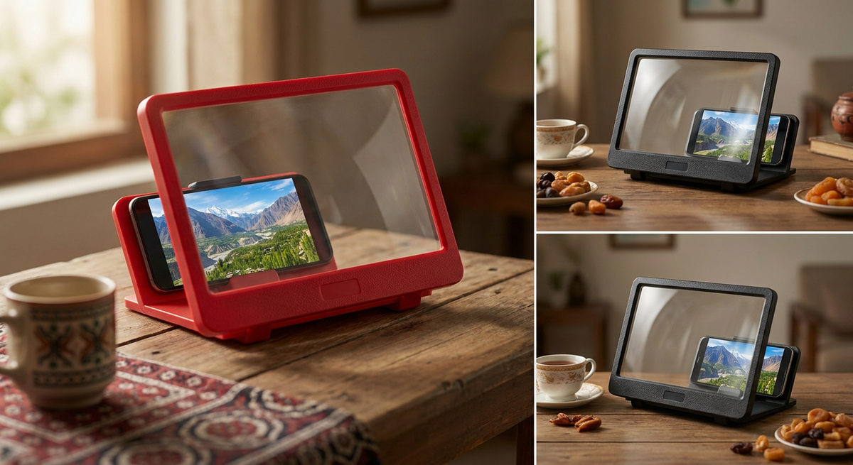 F3 10" Mobile Screen Magnifier & 3D Display Stand