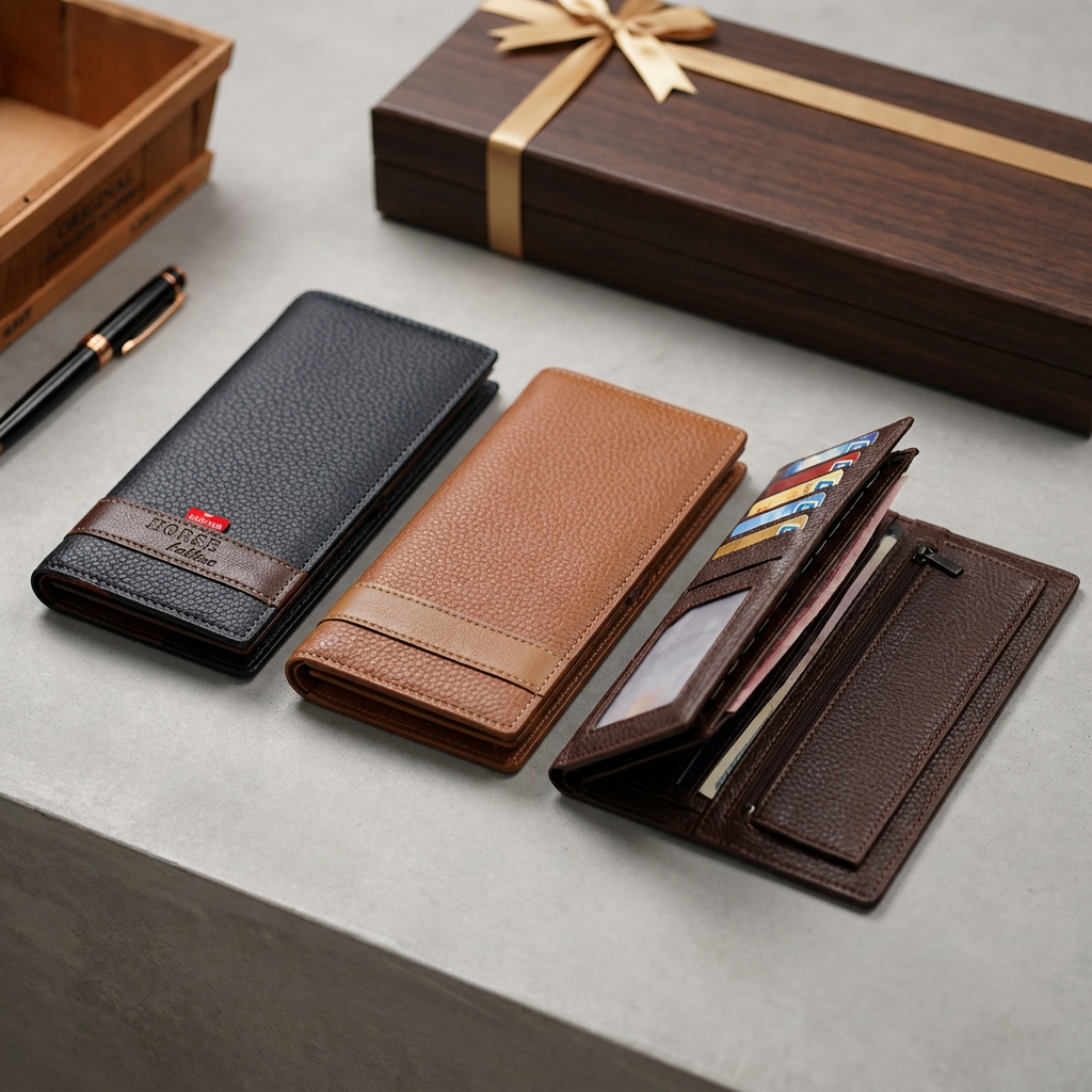 Heritage Unisex Long Wallet | 12 Card Slots, Dual Cash Compartments & Half-Zip Pocket