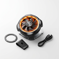 MEMO CX08 Pro 25W Semiconductor Mobile Cooling Fan with Magnetic & Clip Mount | Fast Phone Cooler for PUBG, Free Fire, COD Mobile, Android & iPhone