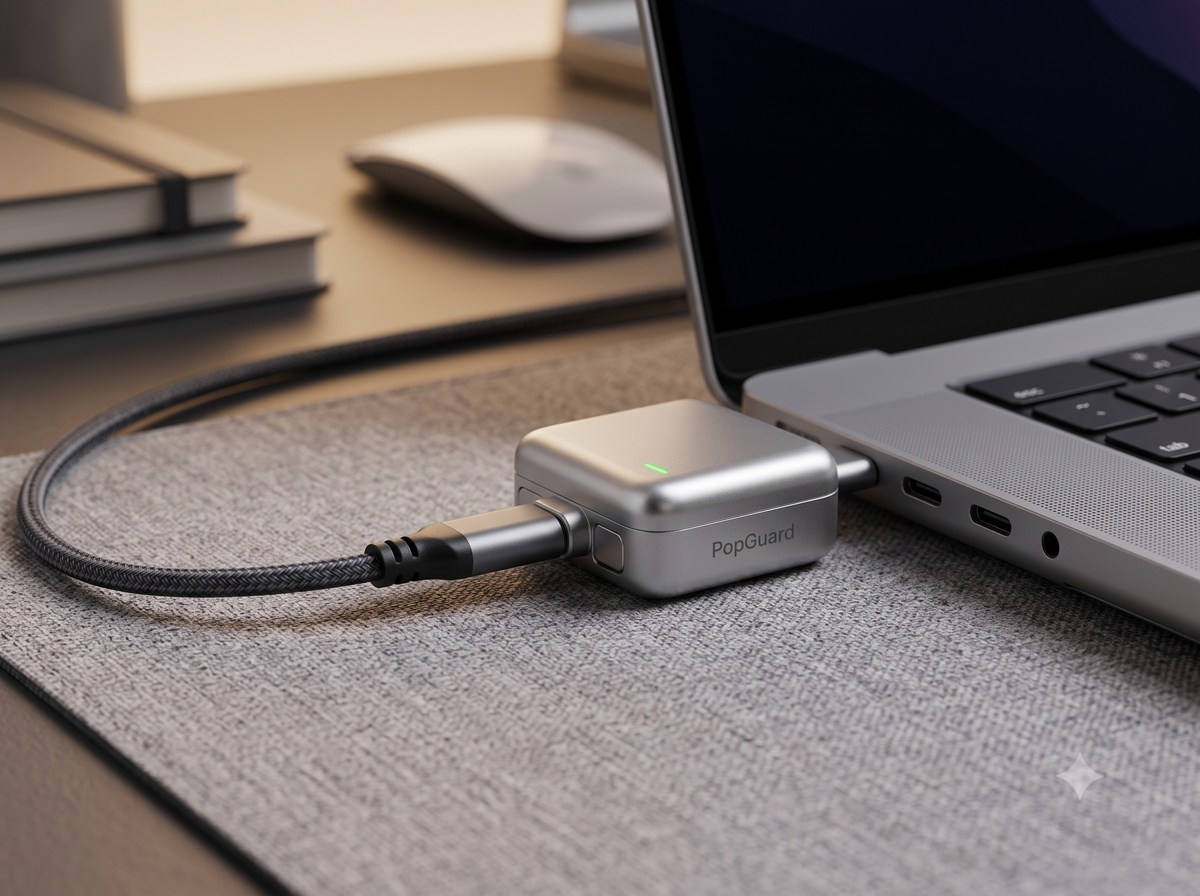 Smart Cart PopGuard 140W PD Smart Charging Adapter