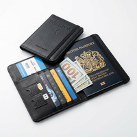 Premium RFID Travel Passport Wallet & Document Organizer | Passport Holder with Card Slots, Cash Pocket & Boarding Pass Storage for Men & Women