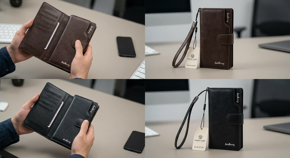 Baellerry Premium Long Wallet | SC-1001 (Unisex)